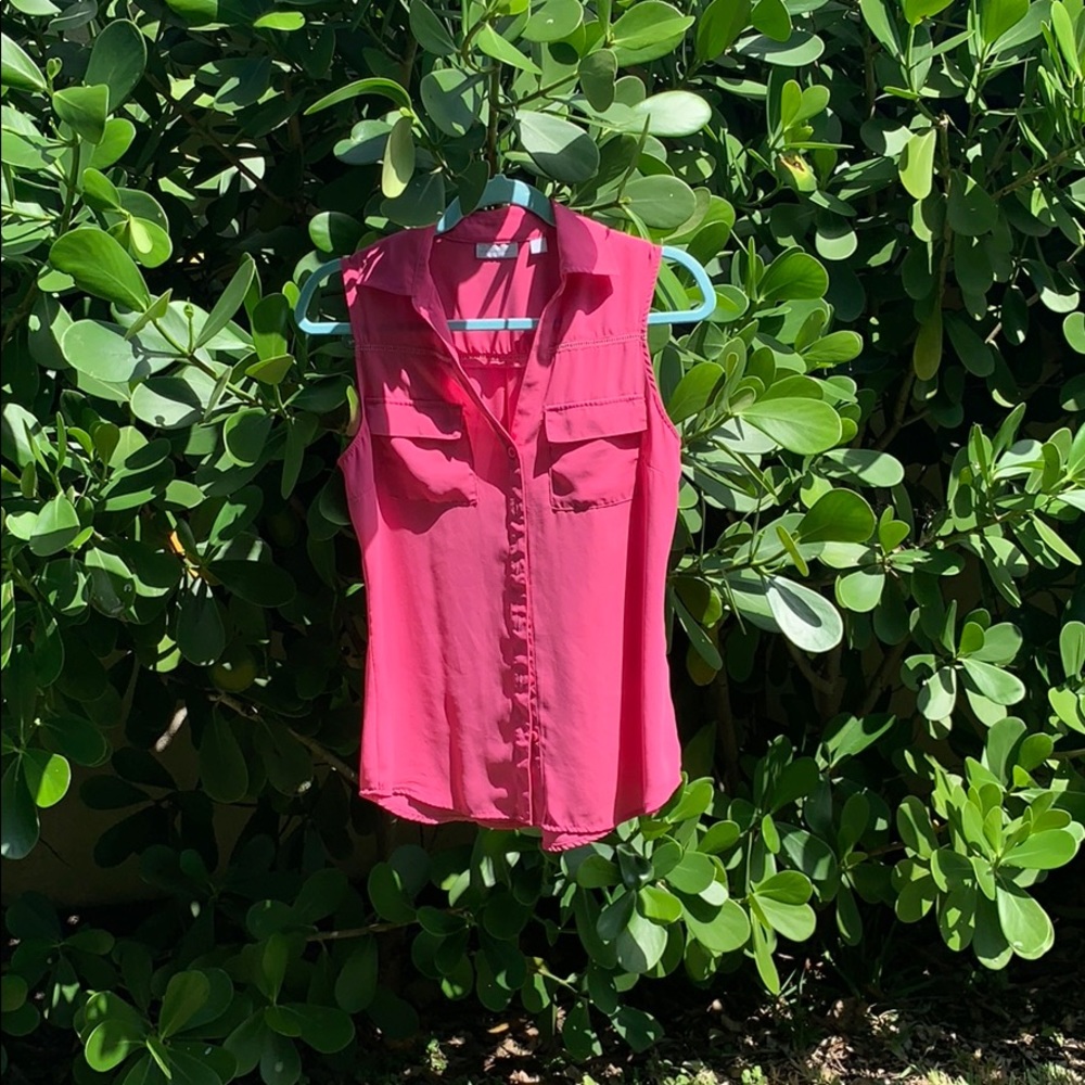 Punk no sleeve blouse